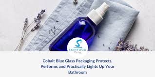 Cobalt Blue Glass Packaging Protects