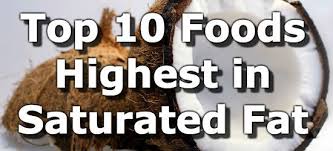 Top 10 Foods Highest In Saturated Fat