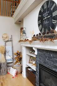 Fall Mantel Decor Clean And Scentsible