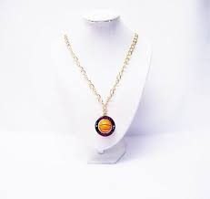 basketball pendant necklace ebay