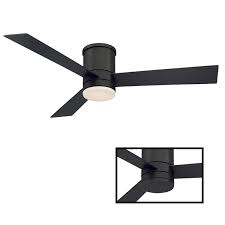 Basic flush mount ceiling fan info. Modern Forms Axis 52 Inch Flush Mount Ceiling Fan Fh W1803 52l Bz Robinson