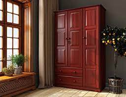 Find armoires & wardrobes at wayfair. Amazon Com 100 Solid Wood Grand Wardrobe Armoire Closet By Palace Imports Mahogany 46 W X 72 H X 21 D 5 Small Shelves 1 Clothing Rod 2 Drawers 1 Lock Included Additional Large Shelves Sold Separately Furniture