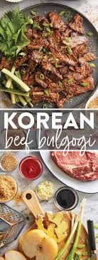 korean beef bulgogi delicious