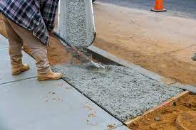 How To Pour A Concrete Slab Next To