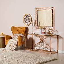 alfie console table with mirror