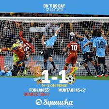He thinks ghana came with. Squawka Football On Twitter On This Day In 2010 Luis Suarez Was Sent Off In For Handball In Et As Uruguay Beat Ghana On Penalties In The World Cup Quarter Final Https T Co X9us9tloc4