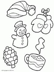 Disney winter color pages to printf3b0. Winter Coloring Pages Free Printable Winter Scene Sheets