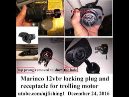 marinco trolling motor plug trolling