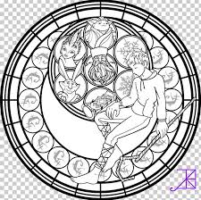 Coloring Book Stained Glass Window