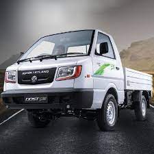 ashok leyland dost cng on road in