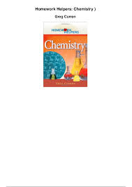 Amazon com  Homework Helpers  Chemistry  Homework Helpers  Career    