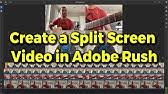 Premiere rush cc is adobe's new quick and easy video editing solution for online content creators. How To Create A Split Screen Video Using Adobe Premiere Rush Youtube