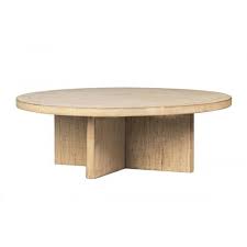 Coffee Table Round Wood Coffee Table