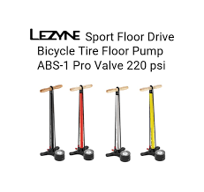 lezyne floor pump best in