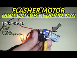 relay 5 pin flasher sein motor