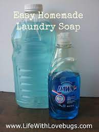diy no grate liquid laundry detergent