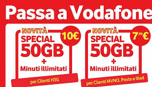 Maybe you would like to learn more about one of these? Nuove Offerte Vodafone E Ho Dedicate Ai Clienti Iliad Con 50 Gb Minuti E Sms Illimitati A 7 99 Euro Mese