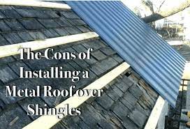 can i install a metal roof over my old