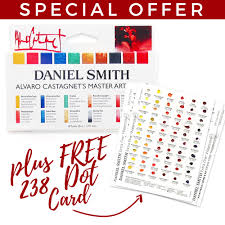 Daniel Smith Alvaro Castagnets Set And Free 238 Dot Card