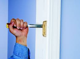 follow these steps to put a new door in