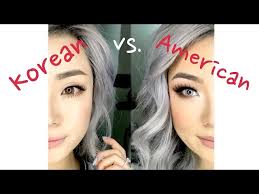 korean vs american makeup
