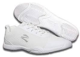 Zephz Lightning Cheerleading Shoes Youth 1 White
