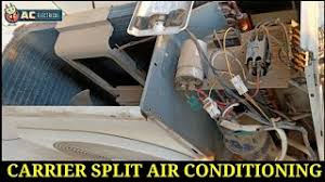 carrier split air conditioning wiring
