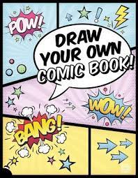 draw your own comic book paperback