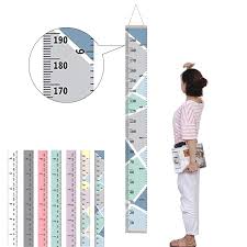 Details About Wood Kids Growth Height Chart Rulerr Wall Hanging Measure Children Room Decor Ha