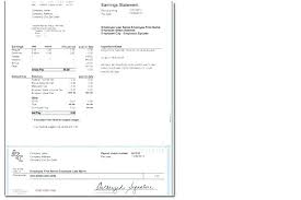 Pay Check Stub Template Andrewhaslen Co