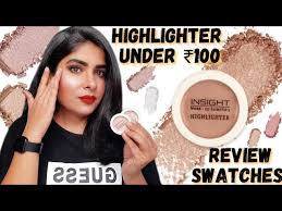 insight cosmetics highlighter review