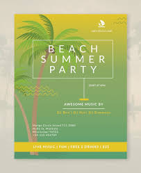 End of summer bash an exclusive psd flyer template for adobe photoshop designed by our best graphic designers to facilitate your task in promoting your business. 13 Summer Party Flyer Templates Psd Pdf Indesign Eps Vector File Formats Free Premium Templates
