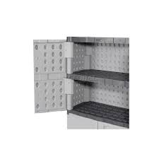 rubbermaid 7083 plastic storage cabinet