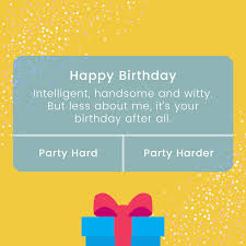 50 funny birthday greetings for your