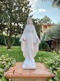 Marble Statue Of Our Lady Of Graceour