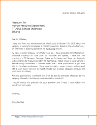     Best Ideas of Contoh Job Application Letter Bahasa Indonesia About  Summary     SlideShare