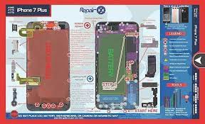 Iphone 7 board view from above: Apple Iphone 7 Plus Repair Schematic Save Time Reduce Repair Mistakes And Train New Technicians With The Revolutionary New Iphone 7 Plus Iphone Repair Repair