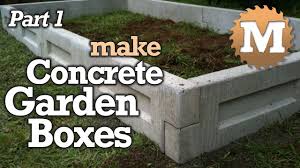 amazing concrete garden bo part 1