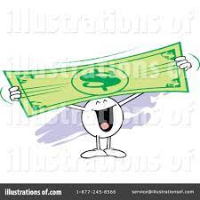 Money Clipart #1159333 - Illustration by Johnny Sajem