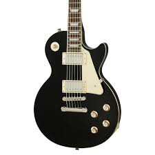 The epiphone les paul 100 gives you the features of the legendary les paul for an amazingly low price that fits any budget! Epiphone Enbebch1 Lp 100 Ebony Les Paul Series Electric Guitar For Sale Online Ebay