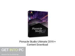 Pinnacle systems pioneered digital video creation, enhancement and delivery. Pinnacle Studio Ultimate 2019 Content Download Get Into Pc