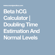 Hcg Calculator Hcg Levels Chart Hcg Levels Hcg Diet