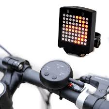 64 Led Wireless Remote Laser Bicycle Rear Tail Light Bike Turn Signals Safety Warning Light Sale Banggood Com