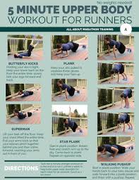 running workouts 5 minute upper body