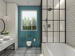 Colourful Tiles For Bathroom