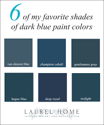 do the best dark blue paint colors give