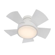 Low pricing on the industry's best brands of ceiling fans plus free shipping on orders $75+. Modern Forms Vox 5 Blade Outdoor Led Smart Flush Mount Ceiling Fan With Wall Control And Light Kit Included Reviews Wayfair