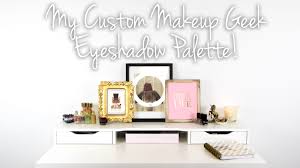 my custom makeup geek eyeshadow palette