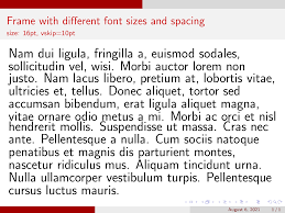 how to change the font size on a given
