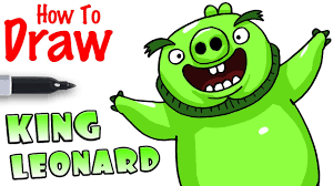 How to Draw King Leonard Mudbeard - YouTube